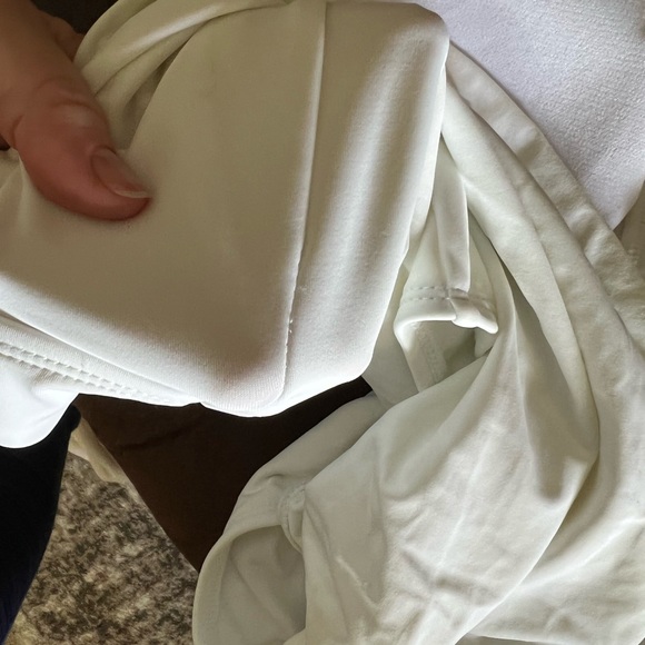 Ashley Graham x Swimsuits For All White Lace up One Piece Wireless Size 12 NWOT - Picture 10 of 13